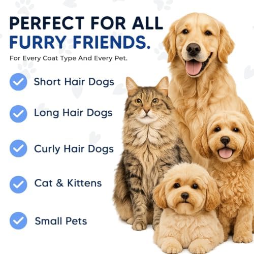 NVNAN 5-Piece Dog Grooming Brush Set - Image 3