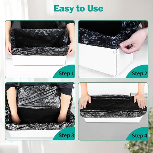 50 Pcs Trash Bags for Popur X5 Litter Box - Image 3