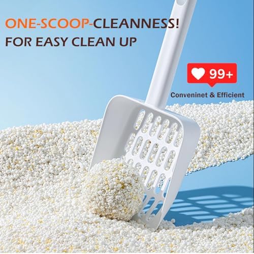 Cat Pooper Scooper, 2 in 1 Cat Litter Scoop - Image 6