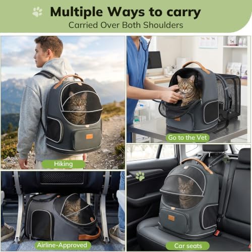 Morpilot Expandable Cat Carrier Backpack - Image 6