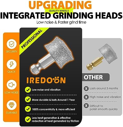 IREDOON Dog Nail Grinder Replacement Head - Image 6