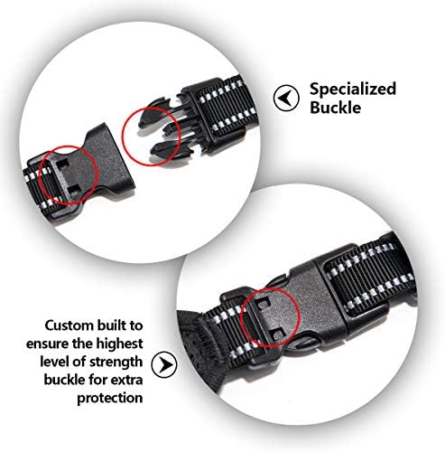 PHOEPET Reflective Dog Harness Large Breed Adjustable No Pull Vest - Image 5