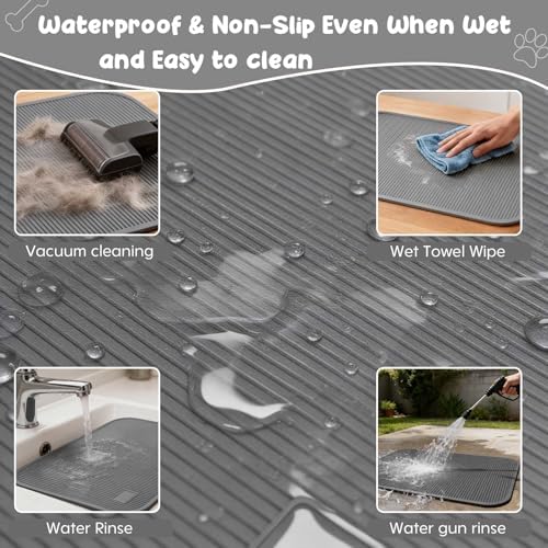 Dog Grooming Table Mat Pad Non Slip，Silicone Durable Premium Non-Slip Dog Bath - Image 4