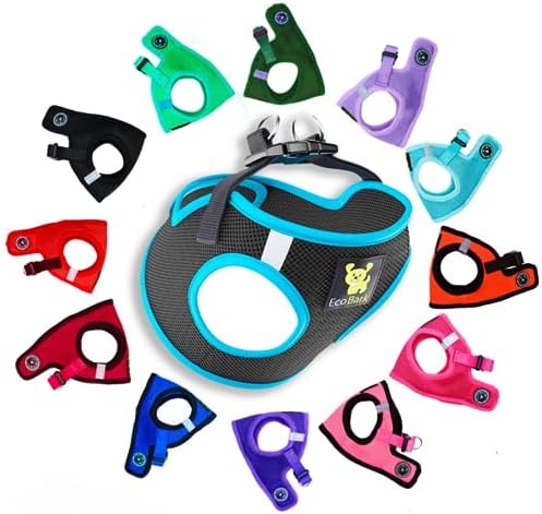 EcoBark Step in Dog Harness, Reflective No Choke Halter Vest by EcoBark