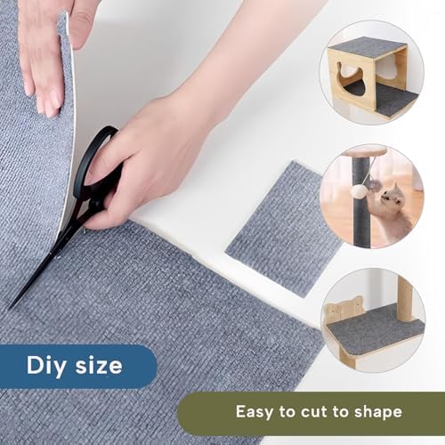 KEYIDE Couch Cat Scratch Protector 79 x 16 Cat Scratcher Wall Climbing from Cat - Image 2