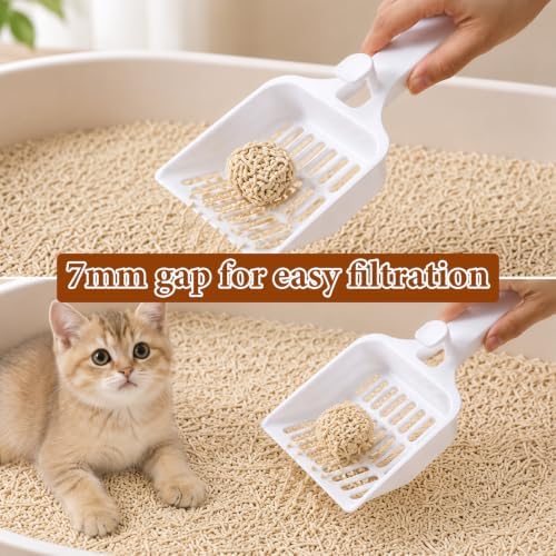 2 Pcs Non-Stick Litter Scooper Cat Litter Scoop - Image 4