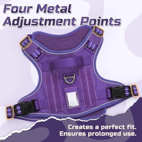 rabbitgoo Tactical Dog Harness for Large, No Pull Military Service Vest - Image 5