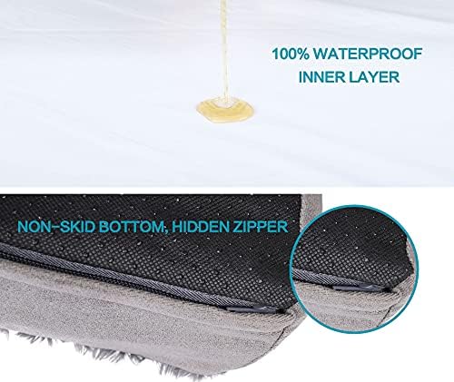 Jumbo Human Dog Bed, Orthopedic Memory Foam Pet Mat, Washable Dog Crate Bed - Image 6