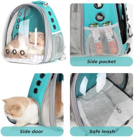 Lollimeow Expandable Bubble Cat Carrier Backpack, Supports up to 16 lbs - Image 6