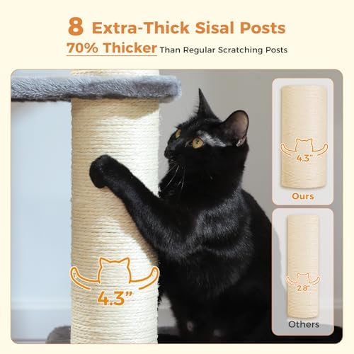 MUTTROS 67" Heavy Duty Cat Tree - Image 5