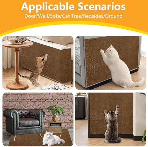 Cat Scratch Pad for Wall, Scratch Furniture Protector - Image 5