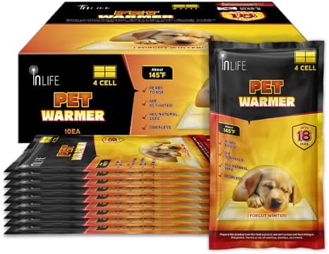 InLife Super Warmer for Dogs and Cats | All Natural & Safe, Instant Quick Heat by InlifeDirect-KeepWarmth