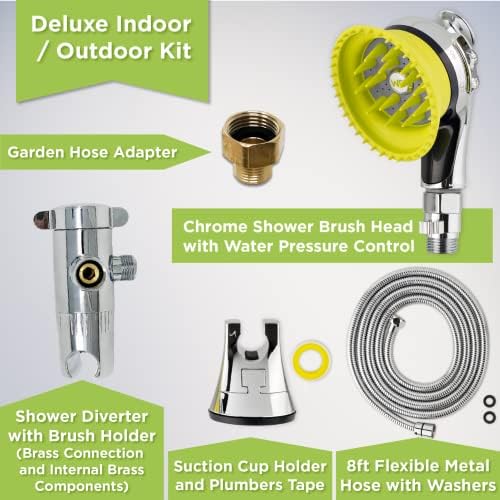 Deluxe Dog Washing Station, Shower Hose Attachment and Sprayer - Image 6