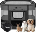 Siedihit 28" Dog Playpen, Cat Puppy Pen, Pet Portable Crate Indoor Outdoor by Siedihit