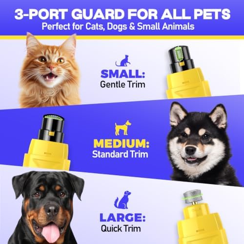 Whisper Quiet Dog Nail Grinder 50% More Powerful - Image 6