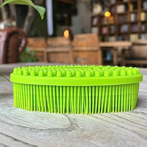 Premium Sensory Brush for Kids or Autism, Soft Silicone Body Scrubber, 2 in 1 - Image 2