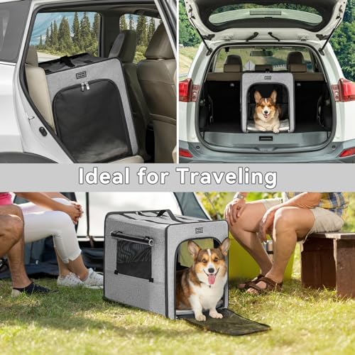 PETSFIT Travel Dog Crate, Soft Sided Dog Crate - Image 6