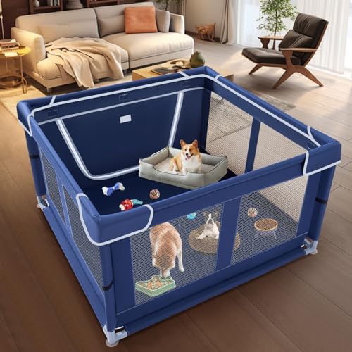 XVISHX 42x42 Inches Puppy Playpen - Image 3