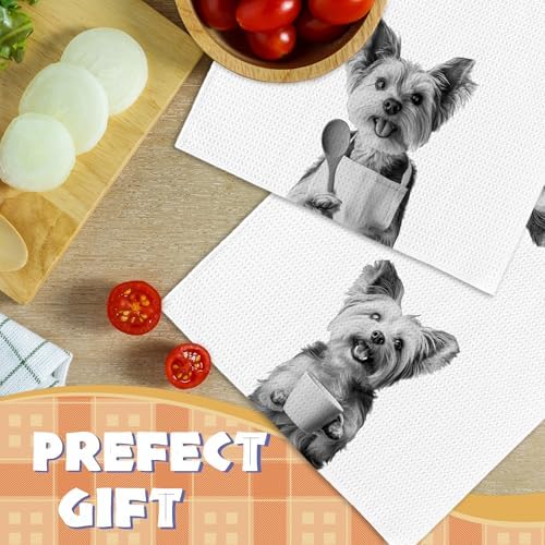 Dog Kitchen Towels Decor Set of 2 - Image 5