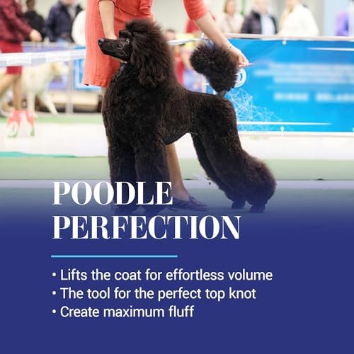 Chris Christensen 9.5 in Coarse Poodle Butter Comb, Groom Like a Professional - Image 4