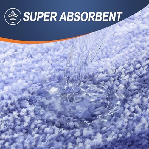 OLANLY Bathroom Runner Rug 44x24, Extra Soft Absorbent Microfiber Bath Rugs - Image 4