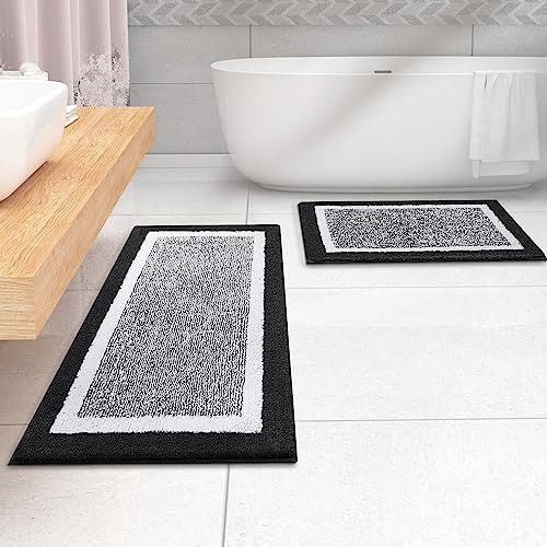 OLANLY Bathroom Runner Rugs 47x17, Long Bath Mats - Image 7