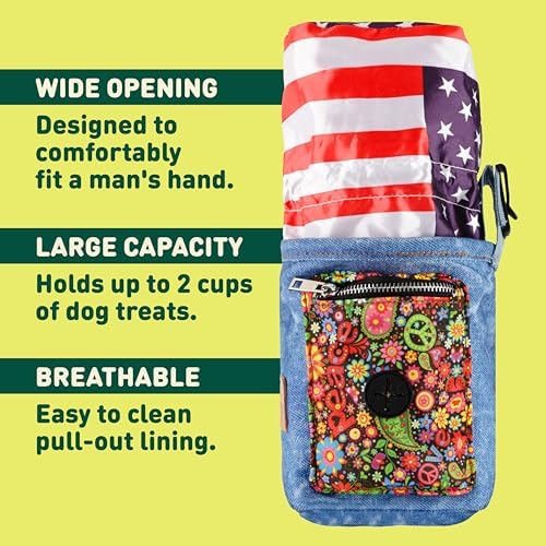 INSPECTOR TAIL Dog Treat Pouch for Training, Drawstring Bag, Hands Free - Image 4