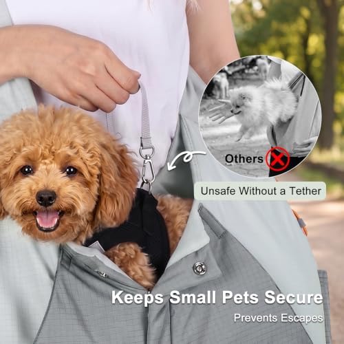 FURTIME Dog Sling Carrier, Puppy Sling - Image 4