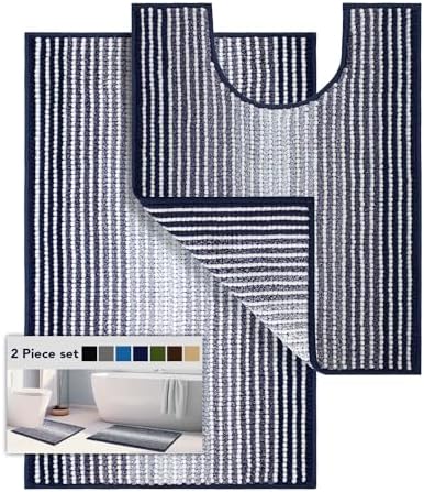 BSICPRO Bathroom Rugs Sets 2 Piece by BSICPRO