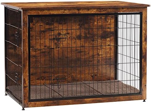 DWANTON 43.3" XXL Dog Crate Furniture by DWANTON