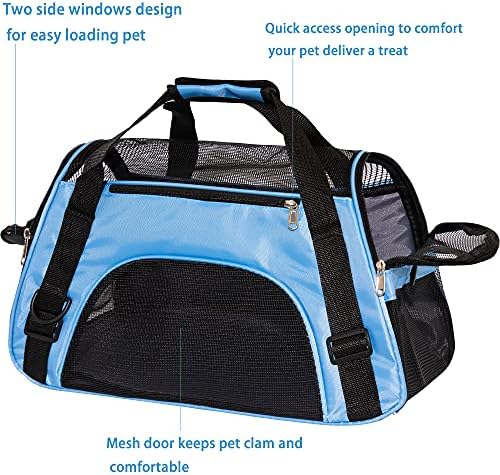MuchL Pet Carrier Cat Cattier Soft-Sided Carriers - Image 4