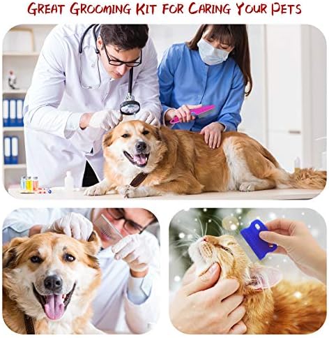 GUBCUB Pets Grooming Comb Kit for Small Dogs Puppies For Tear Stain Remover - Image 4