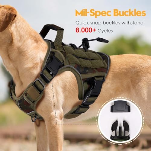 Heavy-Duty Tactical Dog Harness - Image 3