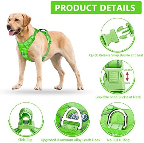 PoyPet No Pull Dog Harness, Reflective Vest - Image 7