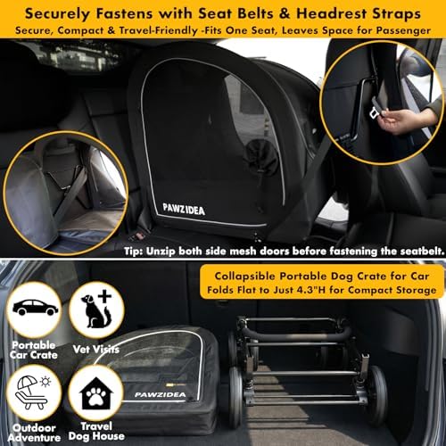 PAWZIDEA 3-in-1 Large Dog Stroller - Image 6