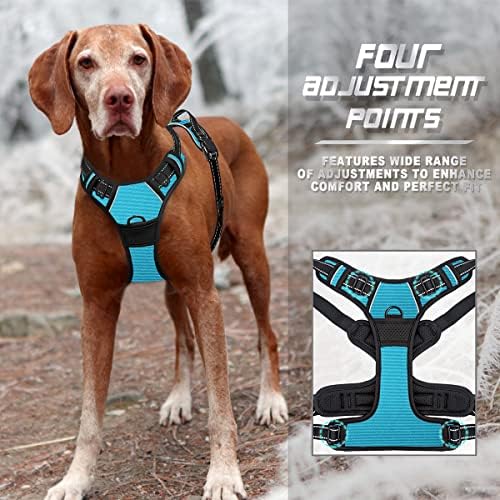 BARKBAY Dog Harness No Pull for Large Dogs Front Back Clips, Dog Vest - Image 6