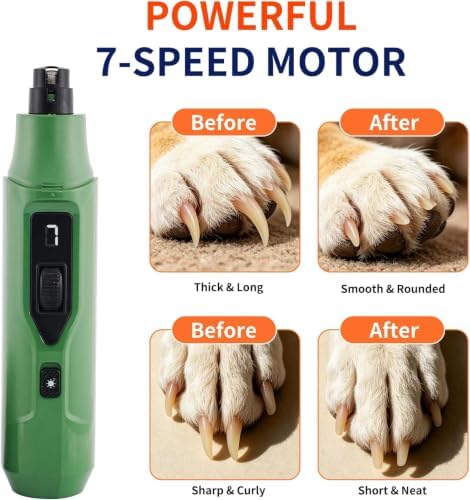 Tife Dog Nail Grinder 7-Speed - Image 4