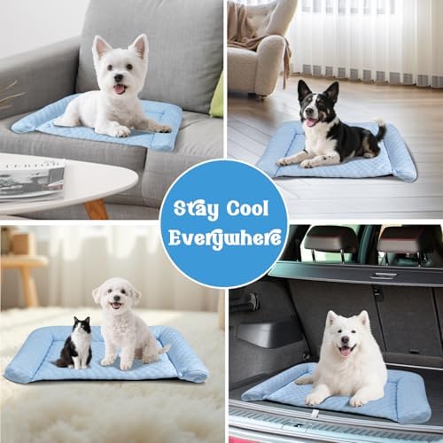 Cooling Mat - Thicken Pad for Small Dog & Cat, Ultra-Comfortable & Machine - Image 6