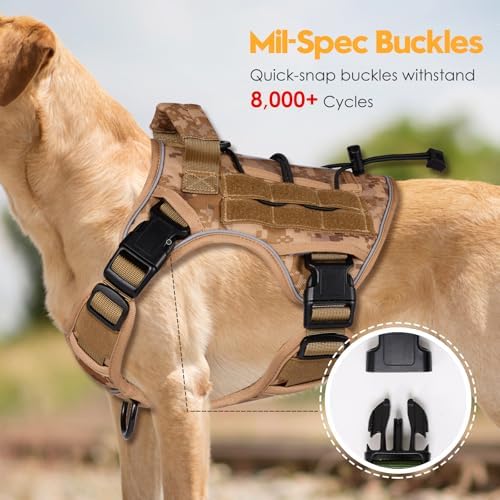 Heavy-Duty Tactical Dog Harness - Image 3