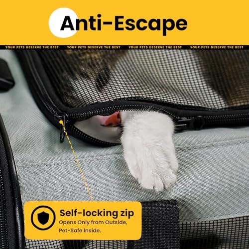 Conlun Cat Carrier Bag, Soft-Sided Pet Carriers - Image 6