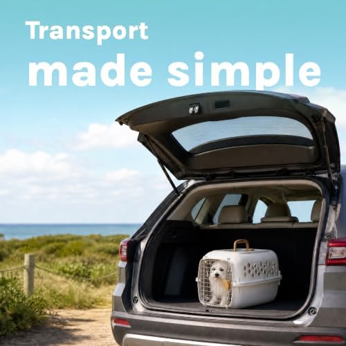 SportPet 24” X-SMALL 2-Door Top Load Hard Sided Pet Carrier Kennel – Easy - Image 7
