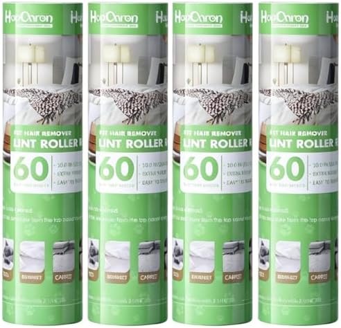Lint Roller Refills 10", 240 Sheets, Extra Sticky by HapChron
