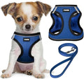 No Pull Dog Puppy Harness and Leash Set Reflective Mesh Vest X-Small by YIMEIS