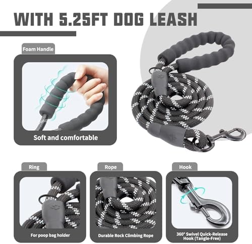 AUROTH Dog Harness and Leash Set Small Sized Dog, No Pull Escape Proof Vest - Image 4