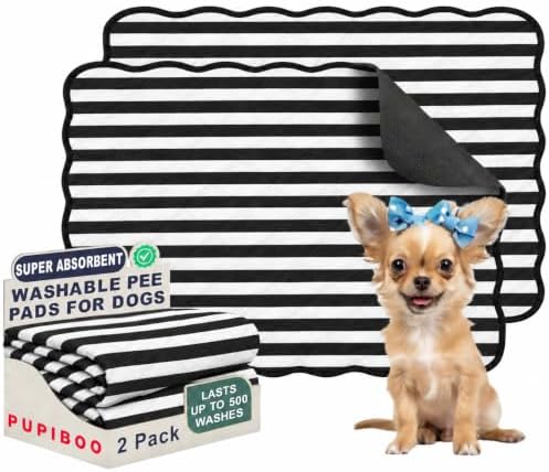 PUPIBOO Washable Pee Pads for Dogs and Cats by PUPIBOO