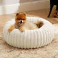 Bedsure ComfyFleece® Donut Small Dog Bed by BEDSURE