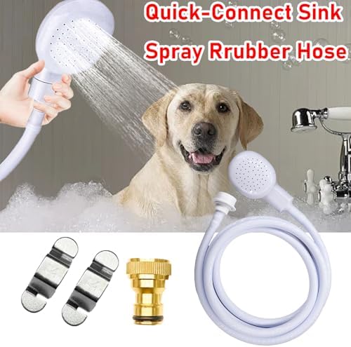 6.56Ft Quick-Connect Sink Spray Rubber Hose, Sink Hose Attachment - Image 6
