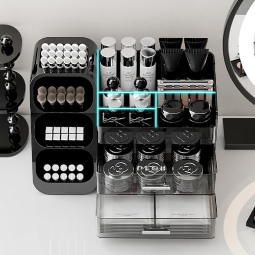 Makeup Organizer with Drawers, Large Capacity Countertop Organizers - Image 6