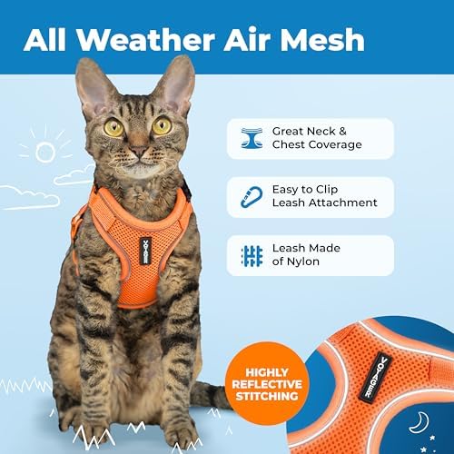 Voyager Escape-Proof Step-in Cat Harness & Leash - Image 3