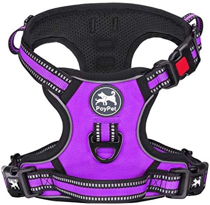 PoyPet Dog Harness Large, No Pull Vest by PoyPet
